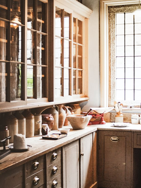 Rustic kitchen design style