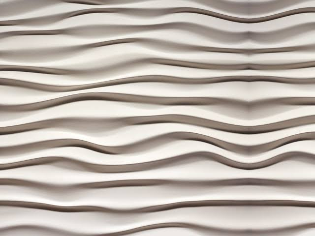 waves gypsum panelling